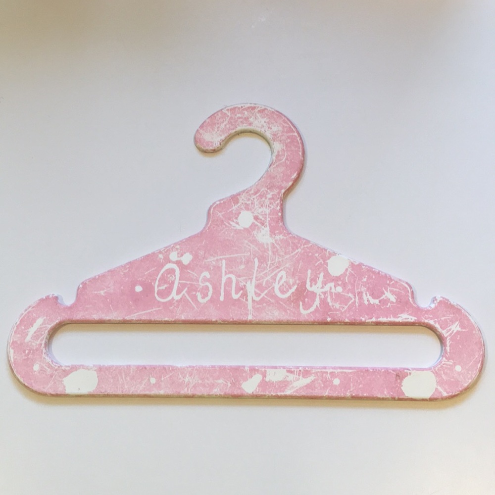Hand Painted Ashley Baby Hanger